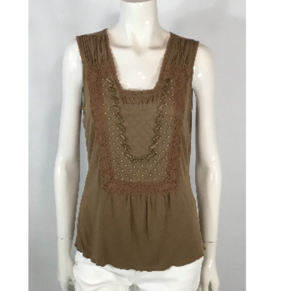 Tribal Beaded Top